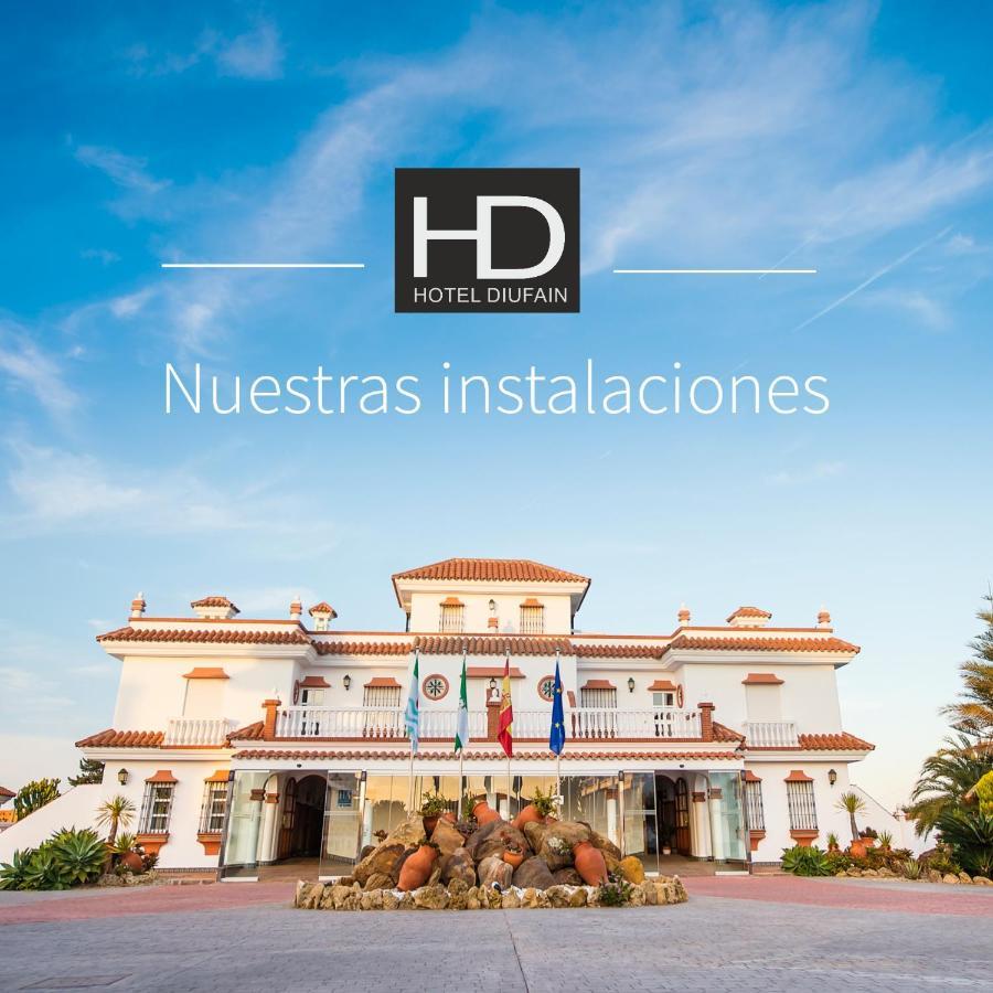 Hotel Diufain Conil De La Frontera Dış mekan fotoğraf